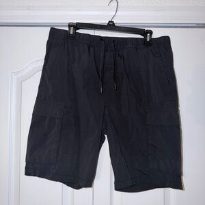 Black Cargo Shorts